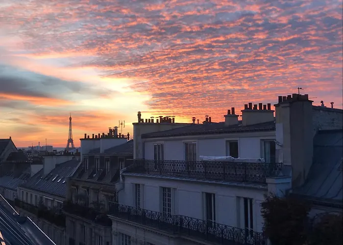 Loft Avec Vue Sur Tour Eiffel